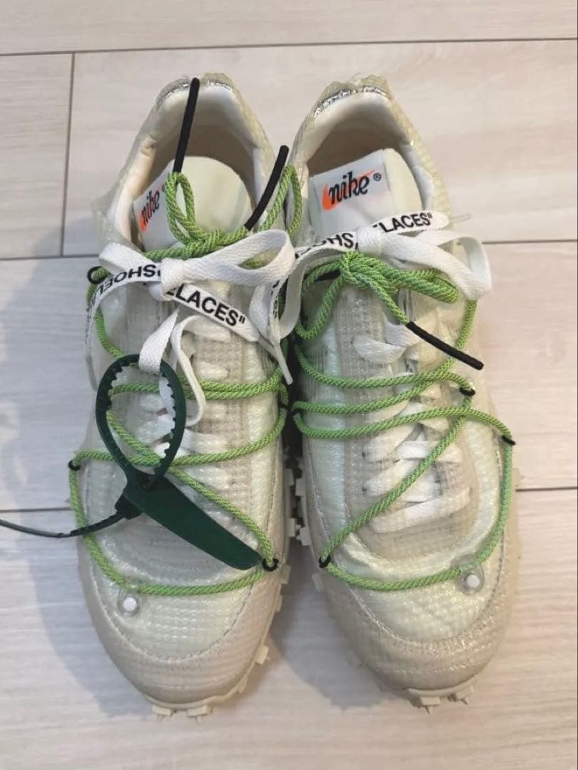 NIKE OFF WHITEコラボWaffle Racer 26.5cm 新品