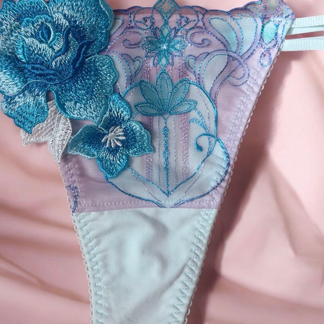 【新品】ワコール サルート61 『サイケデリック』リボンブラ＆ソングセット