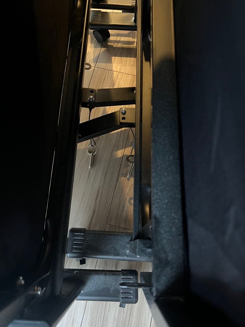 ぴ*と様 アイリスオーヤマ 折りたたみベッド ブラック シングル　OTBSS-K