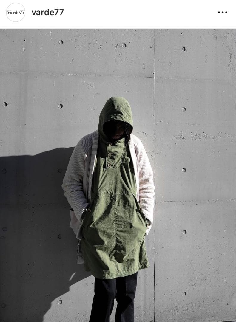 Varde772020AW「MOUNTAIN REVERSIBLE PARKA」