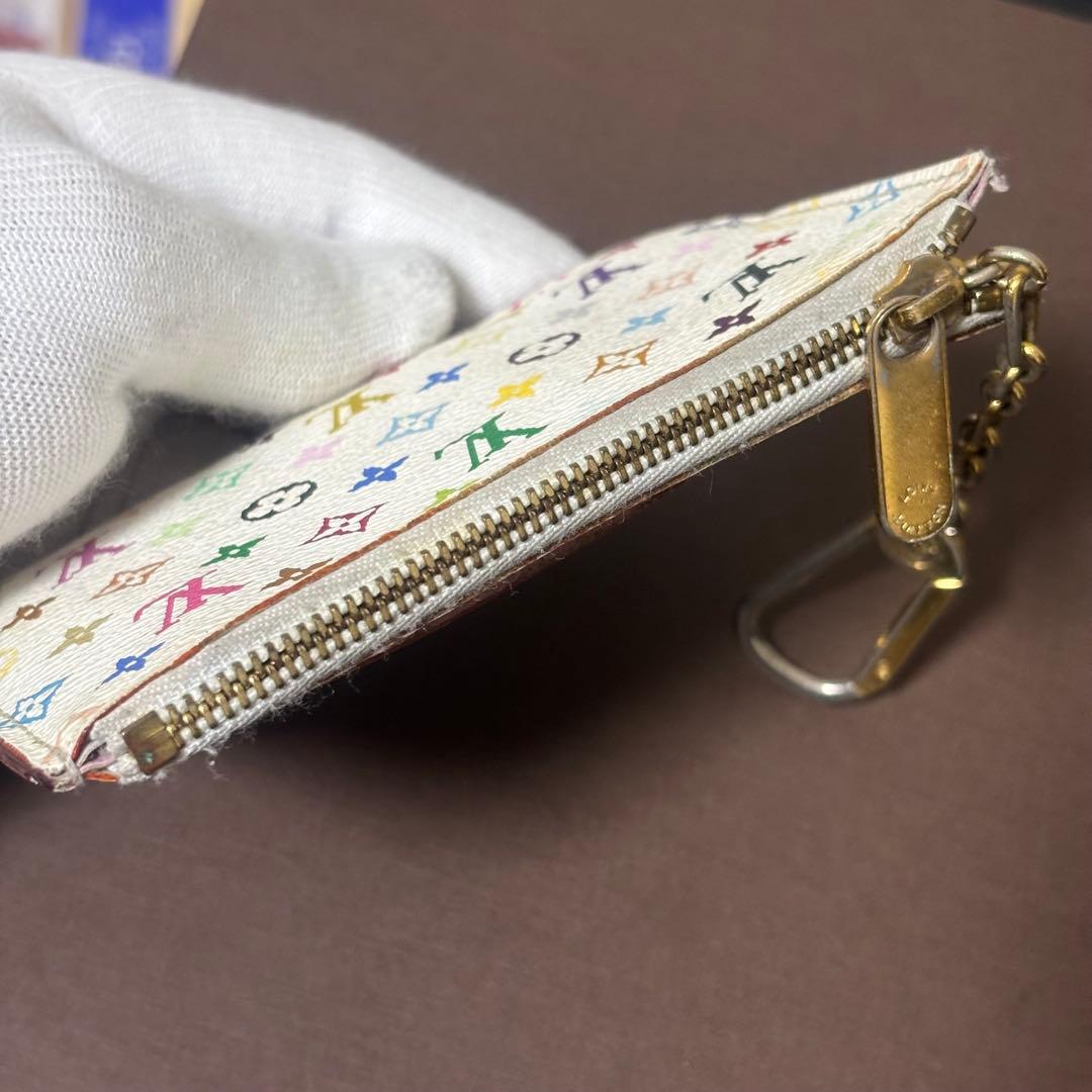 ルイヴィトン マルチカラー ポシェット クレ ケース キーケース