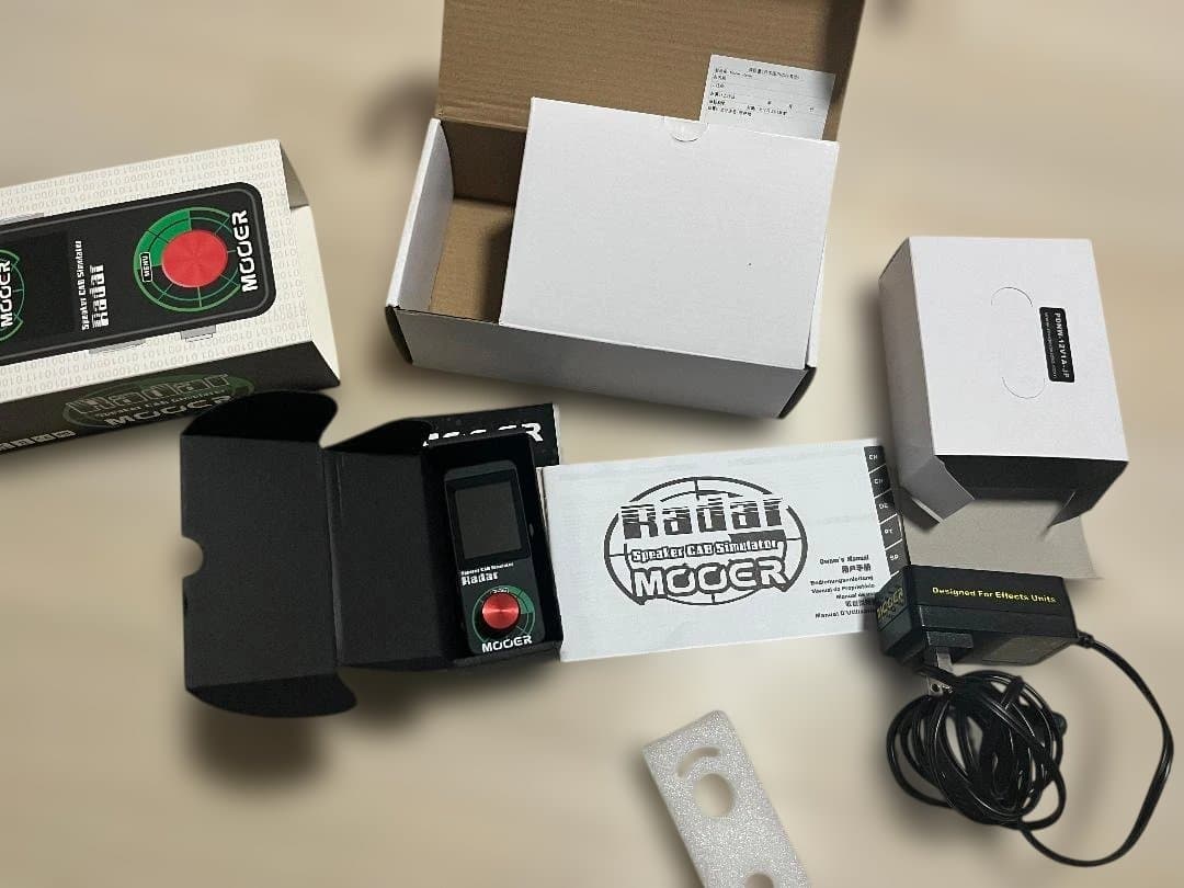 MOOER Radar スピーカーキャビネットシミュレーター