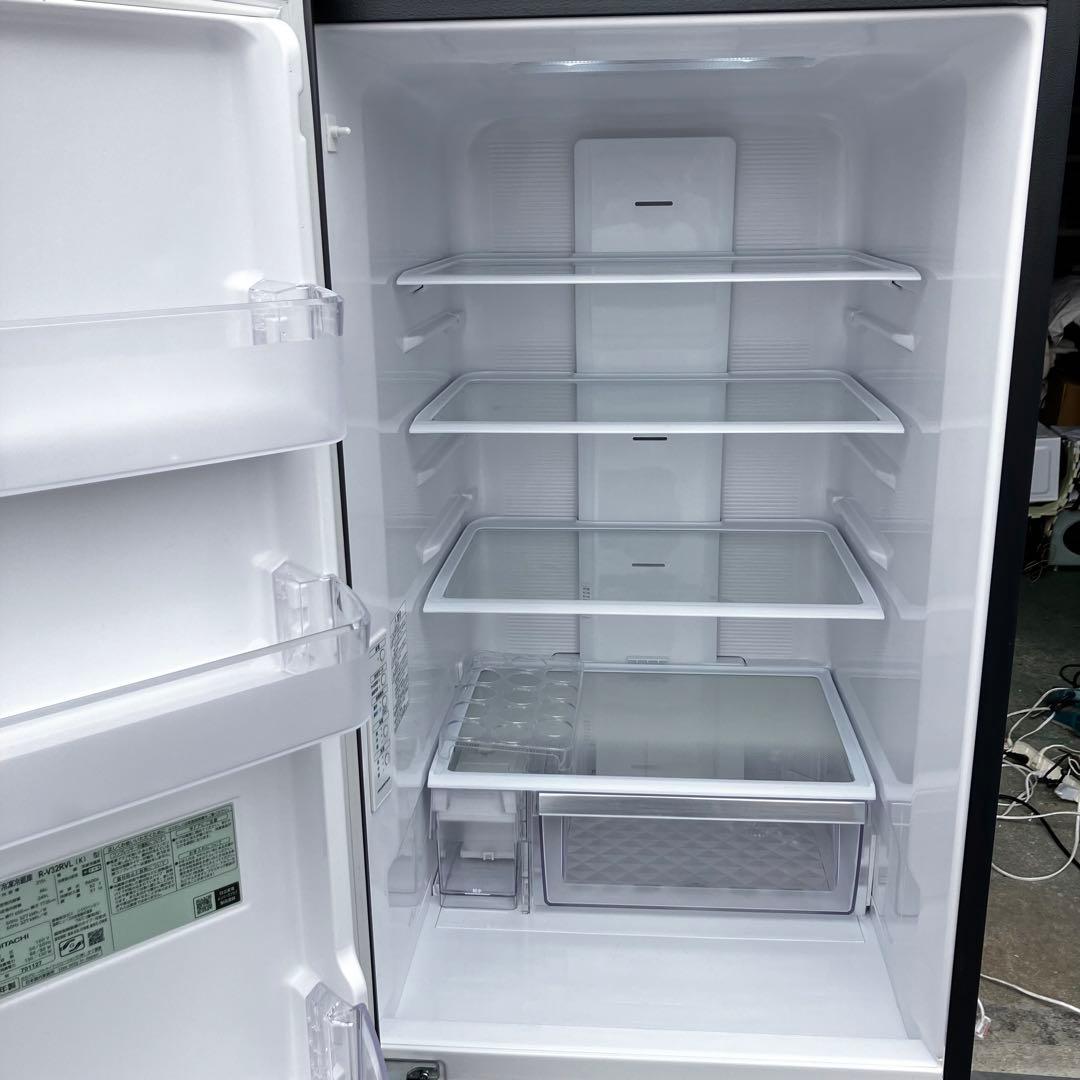 日立 HITACHI ノンフロン冷凍庫 R-V32RVL K