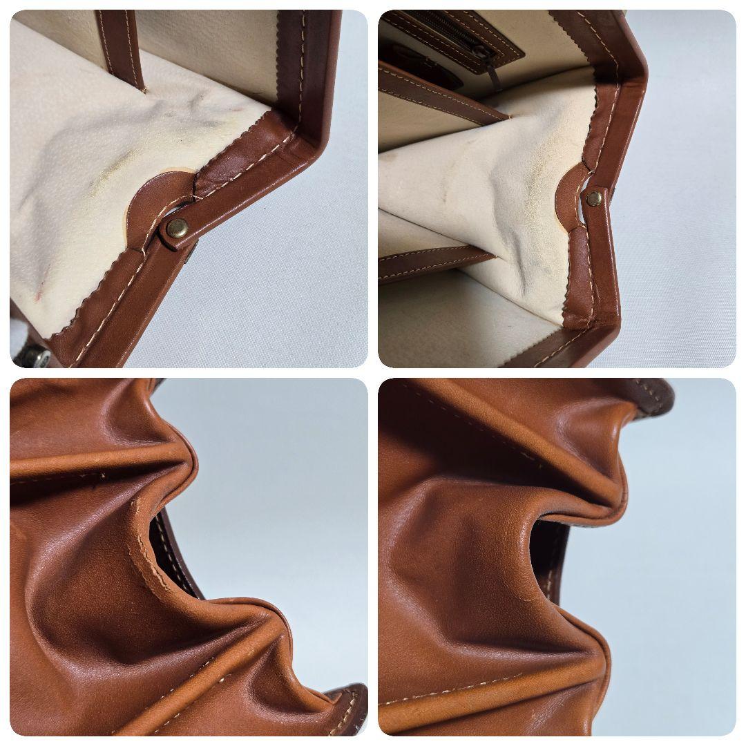 ★激レア★土屋鞄 旧ロゴ ミニ 鍵付きドクターバッグ　ボストンバッグ