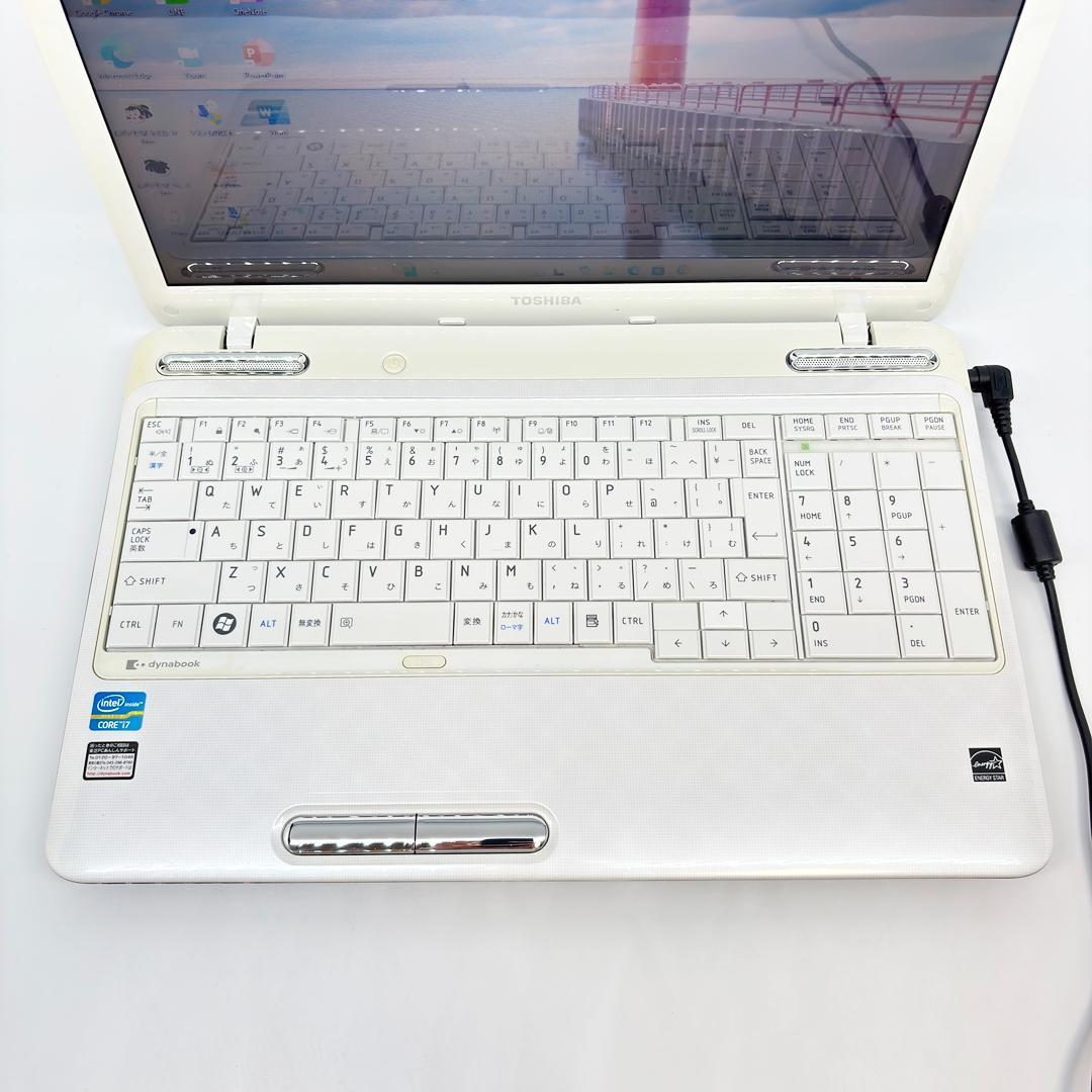 東芝 ノートパソコン Corei7 オフィス SSD Windows11 A22
