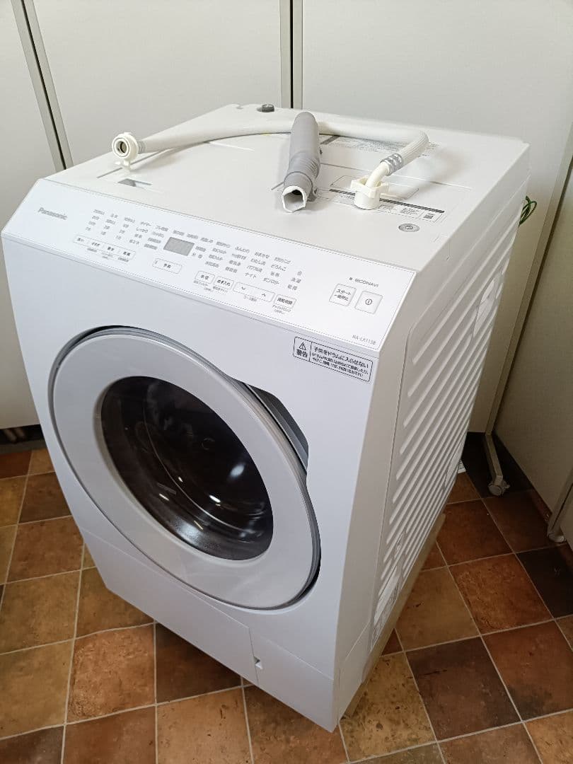 パナソニック ドラム式洗濯機 左開き NA-LX113BL 23年製 11/6k