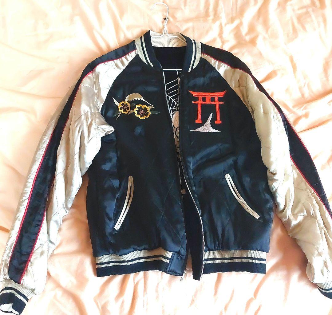 スカジャン リバーシブル　メンズM