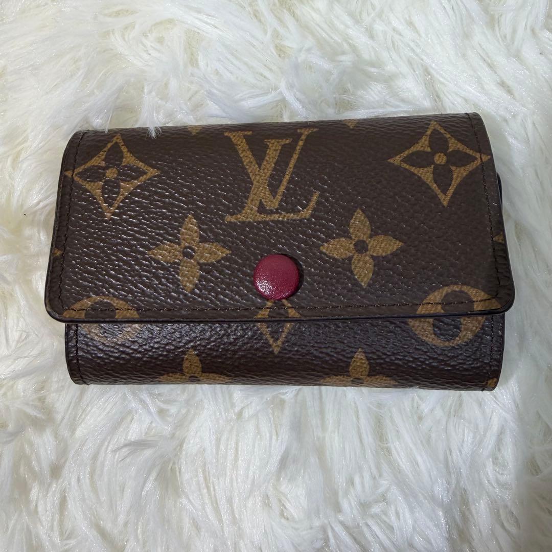 【専用】ルイヴィトン ミュルティクレ6 モノグラム フューシャ キーケース