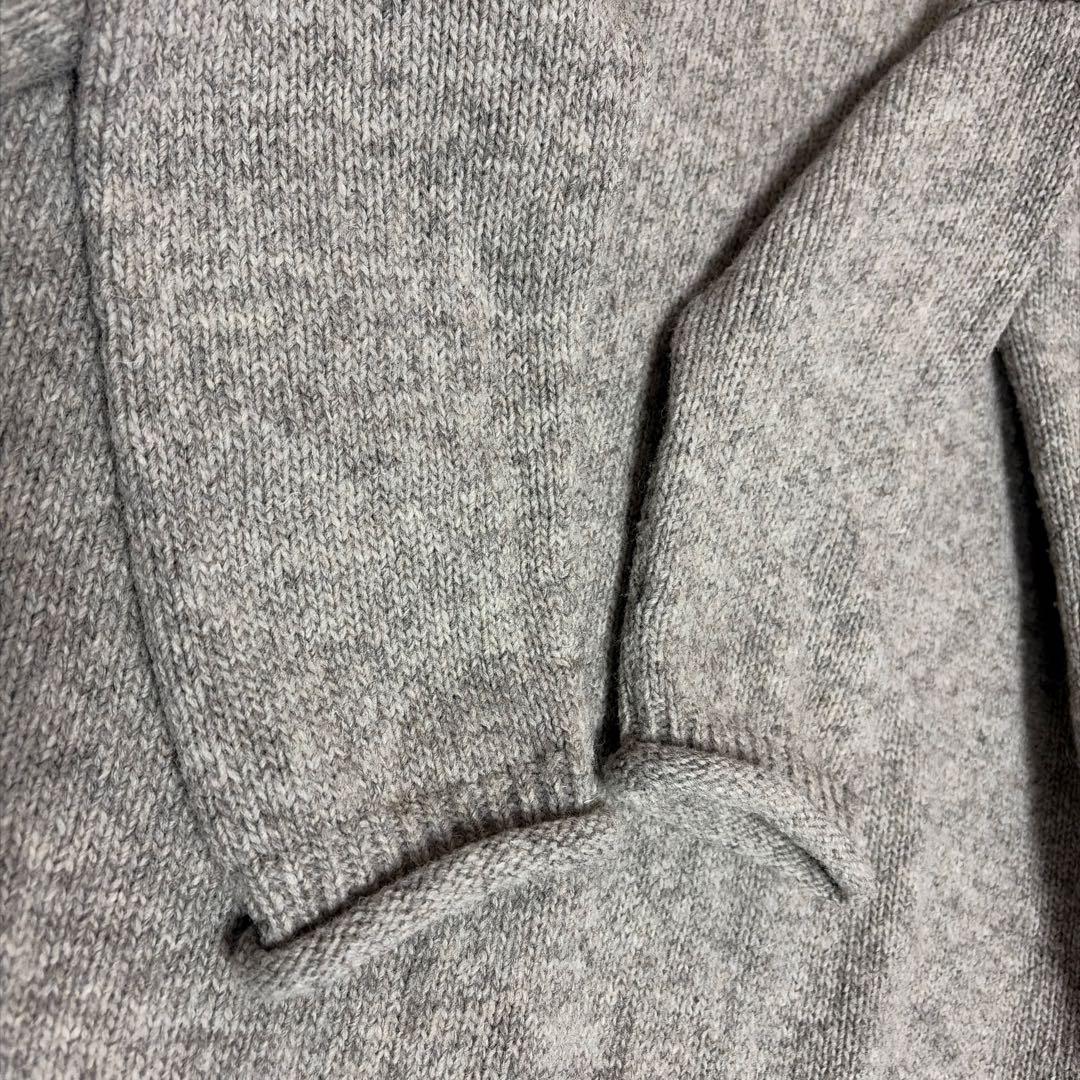 北欧暮らしの道具店、ユティリテ、ペルー製タートルネックセーター、グレージュ