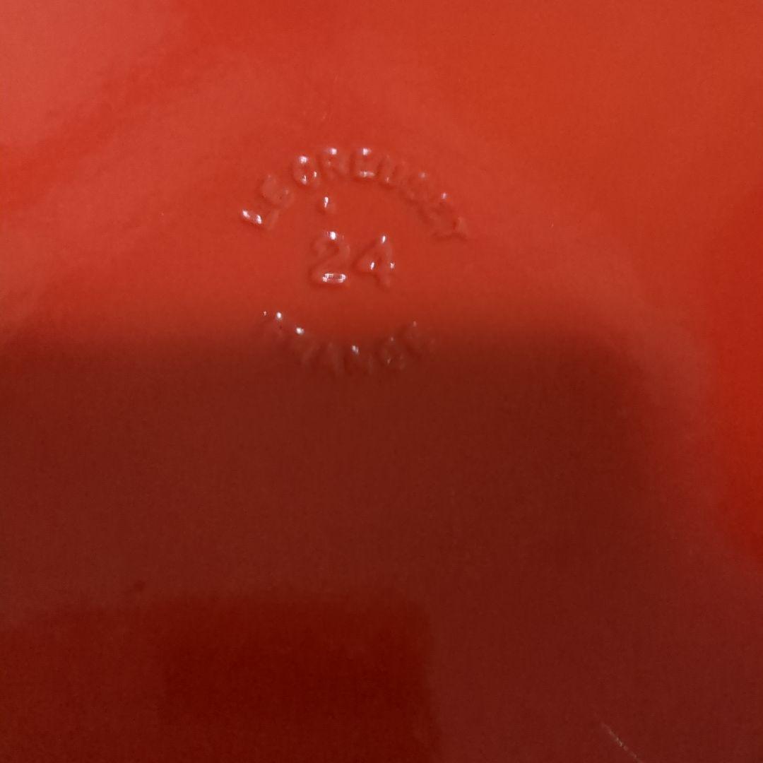 週末セール！！LE CREUSET レッド 約24cm