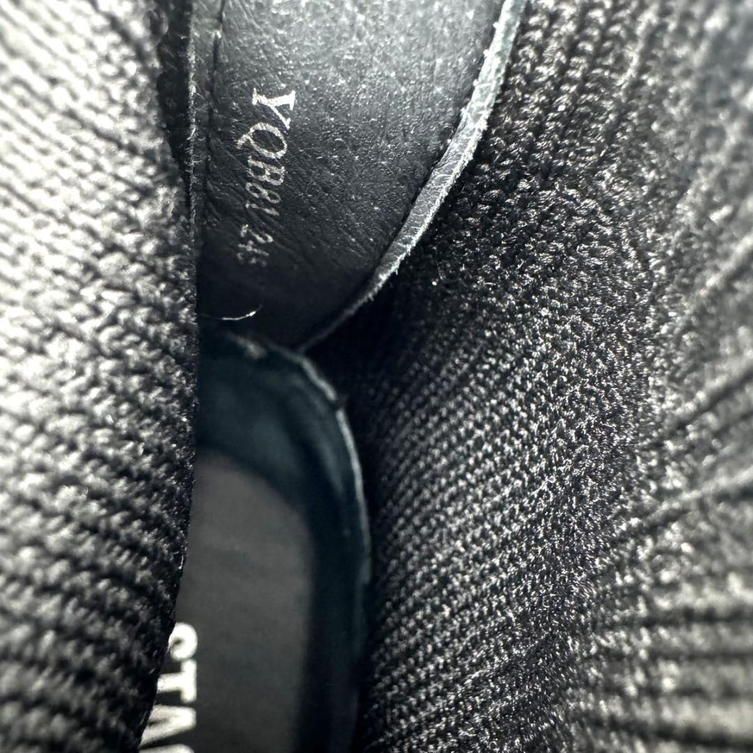 ⭐未使用⭐スタッカート　リード　ニット　コンビ　レースアップ　ブーツ　24.5