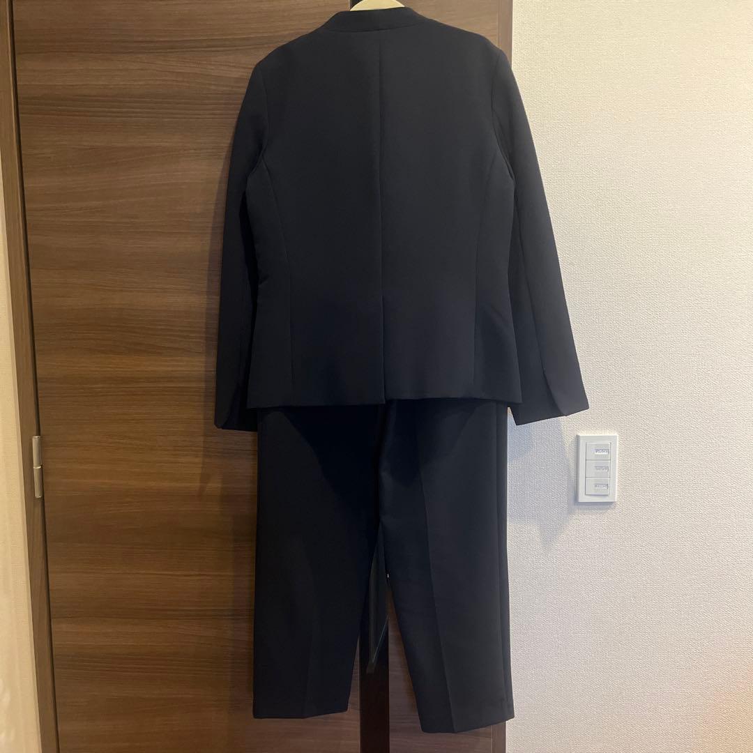 極美品 Ropé Picnic ロペピクニック パンツスーツ 38 M ネイビー