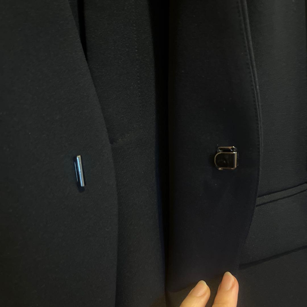 極美品 Ropé Picnic ロペピクニック パンツスーツ 38 M ネイビー