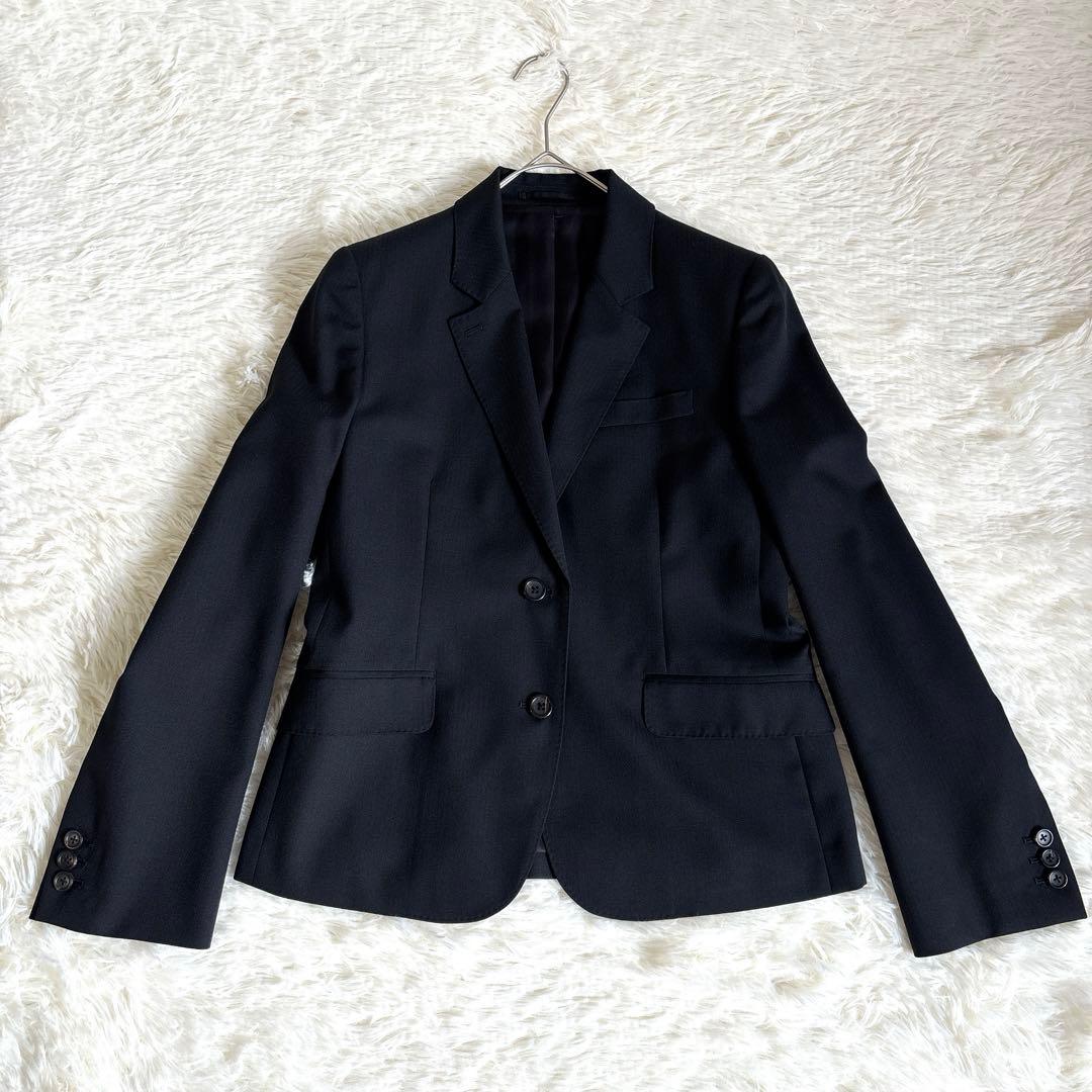 【訳あり】未使用品✨マーガレットハウエル　パンツセットアップ ウール L 黒