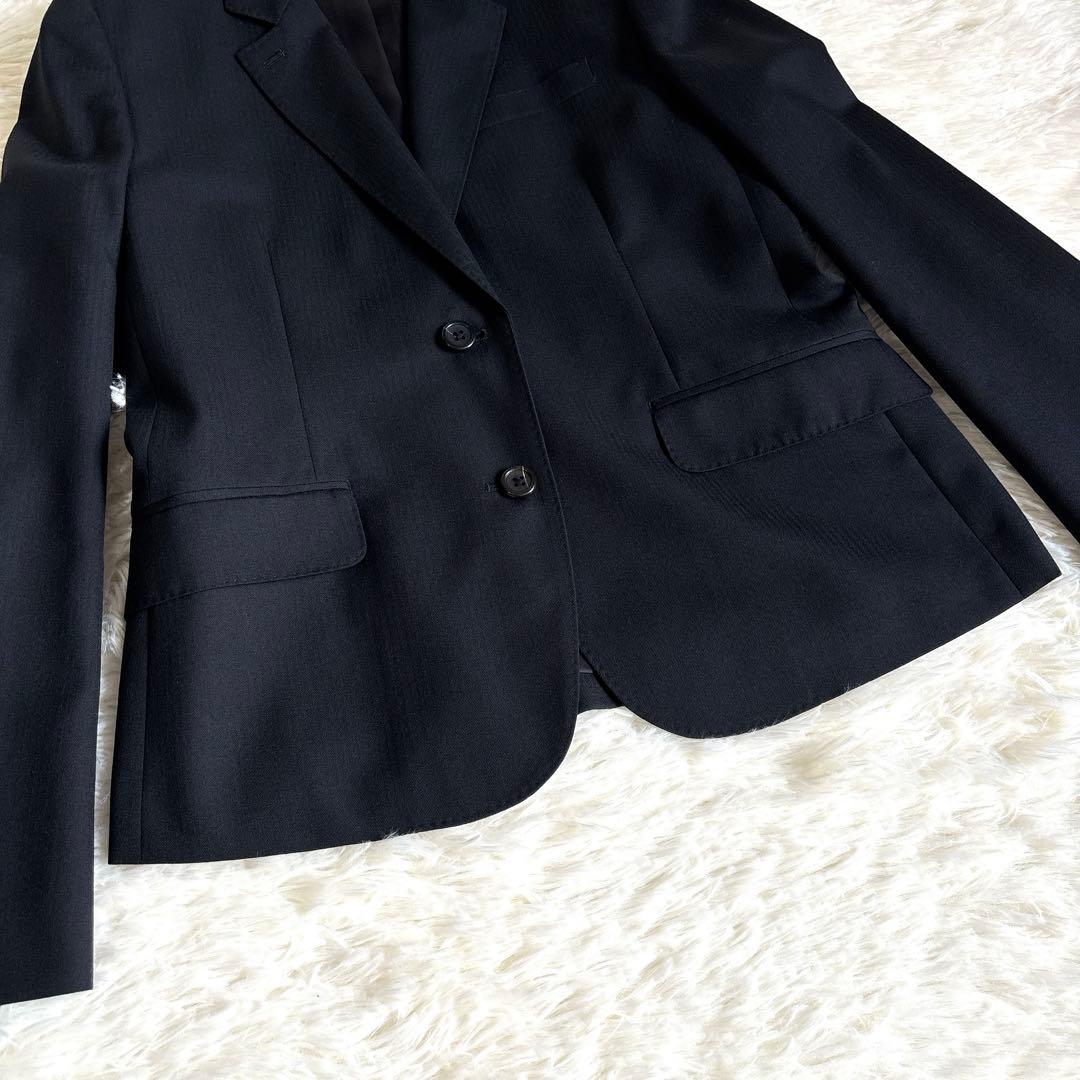 【訳あり】未使用品✨マーガレットハウエル　パンツセットアップ ウール L 黒