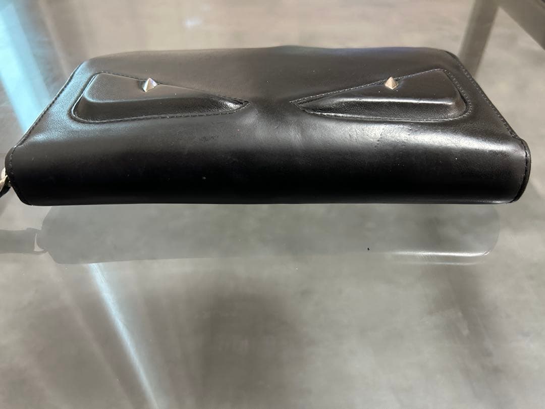 ◼️FENDI 7M0210 モンスターアイ 長財布 黒 正規品◼️