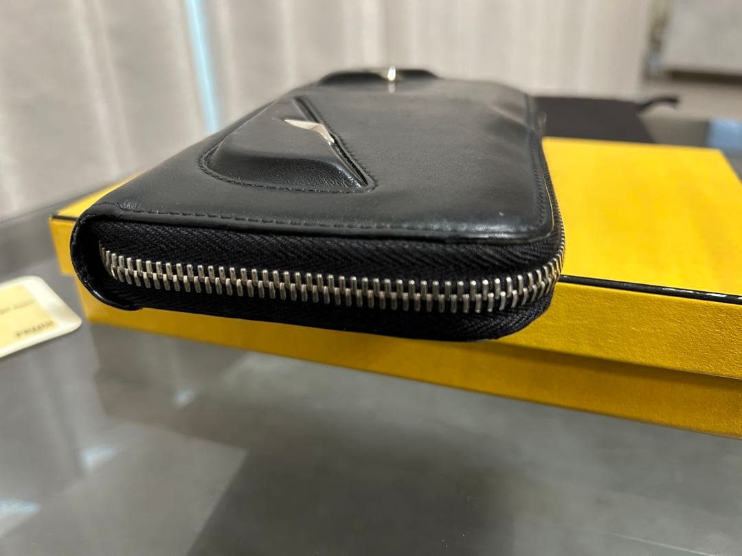 ◼️FENDI 7M0210 モンスターアイ 長財布 黒 正規品◼️