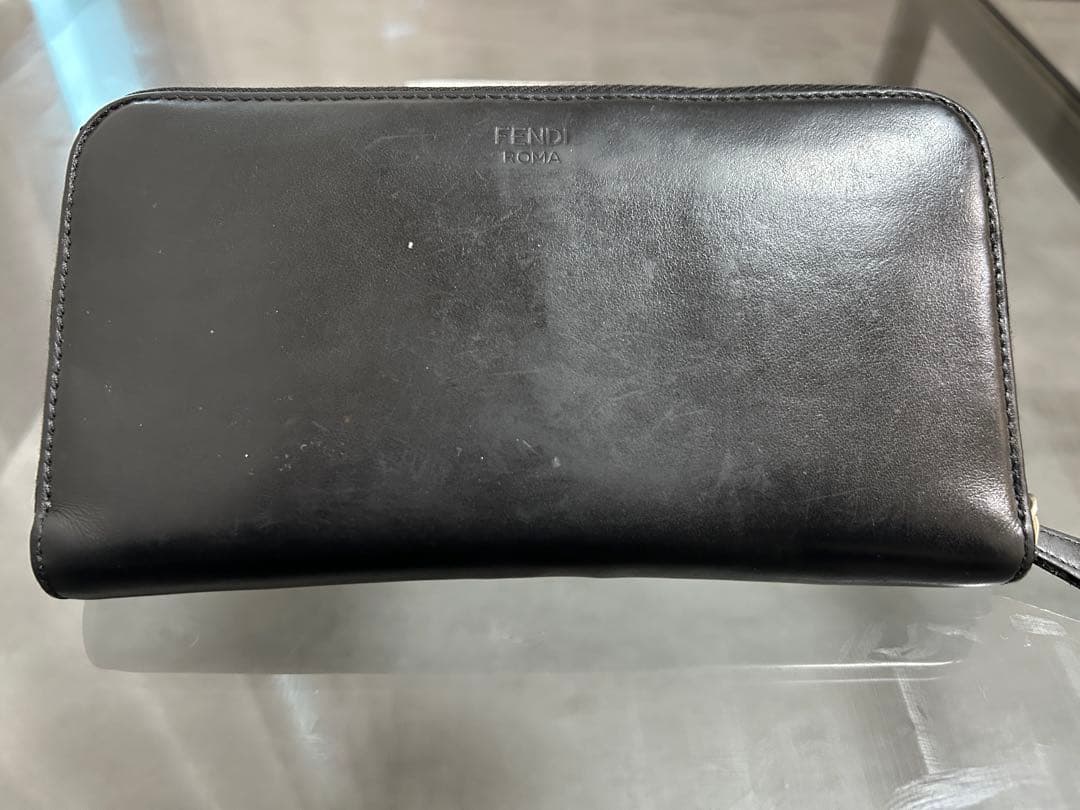 ◼️FENDI 7M0210 モンスターアイ 長財布 黒 正規品◼️