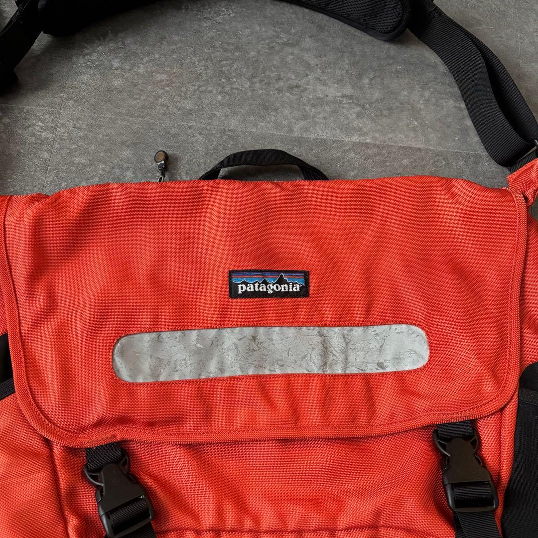海*月様 00s patagonia パタゴニア メッセンジャーバッグ オレンジ