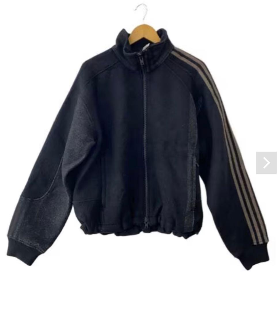 Y-3 ウール ジップアップトラックジャイケット ブラック