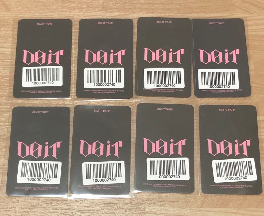 straykids FANS SHOP 特典トレカ　8枚　DO IT コンプ