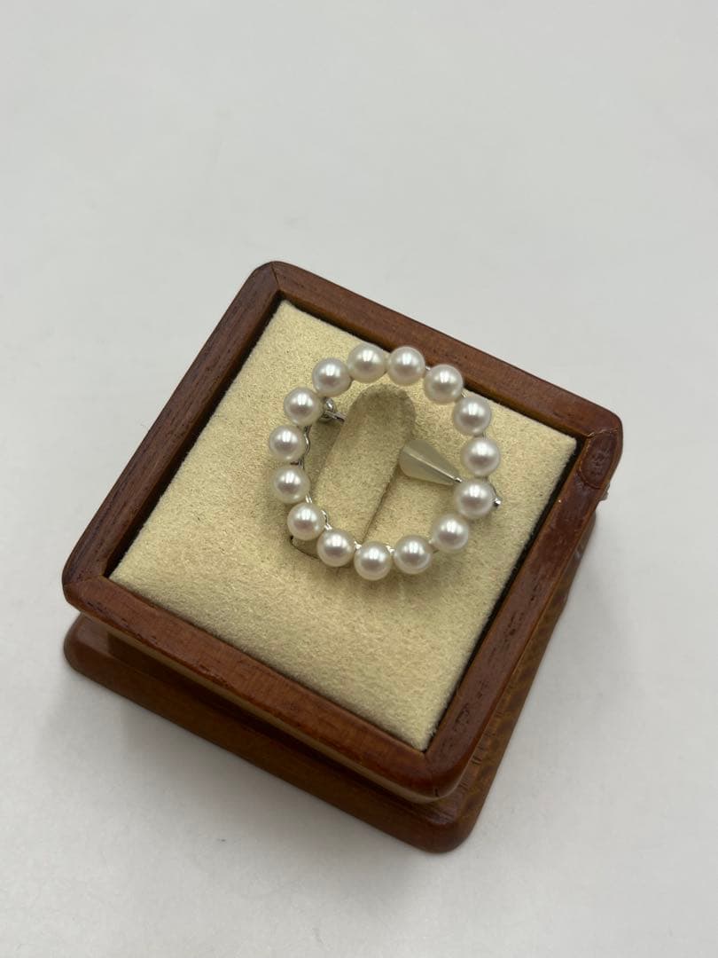 MIKIMOTO ミキモト ブローチ パール サークル フォーマル