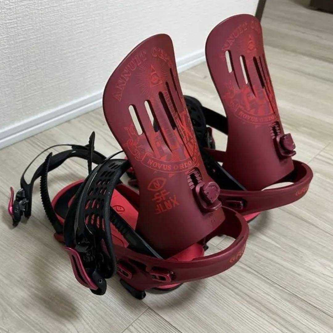 FLUX スノーボード ビンディング レッド