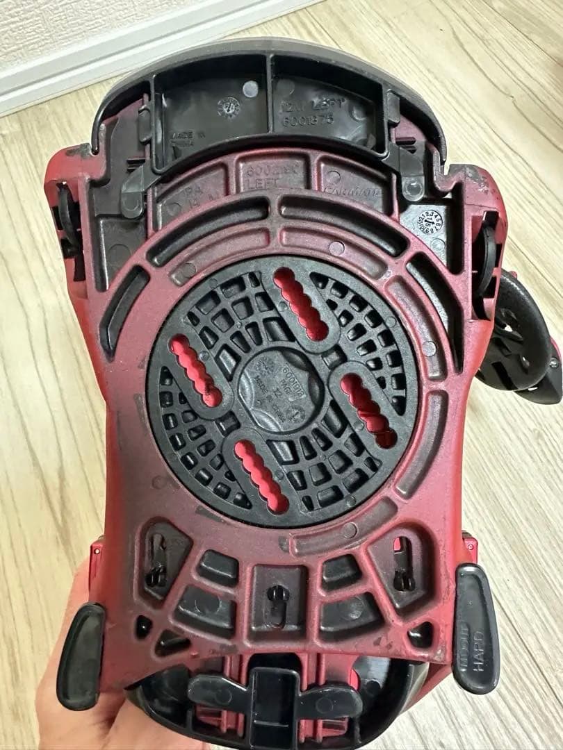FLUX スノーボード ビンディング レッド