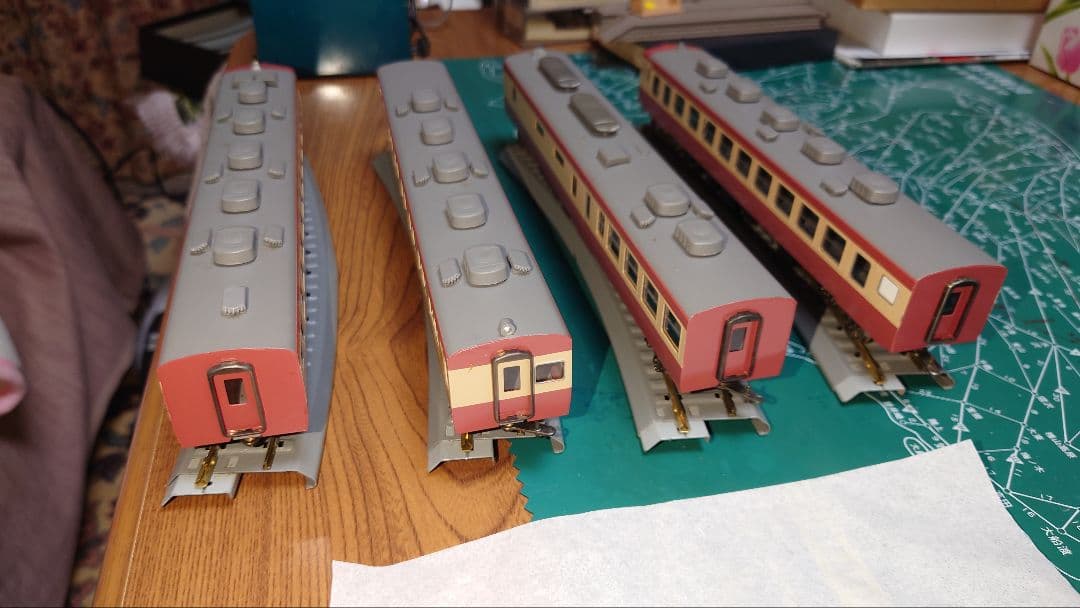 国鉄457系電車　HOゲージ 客車4両セット