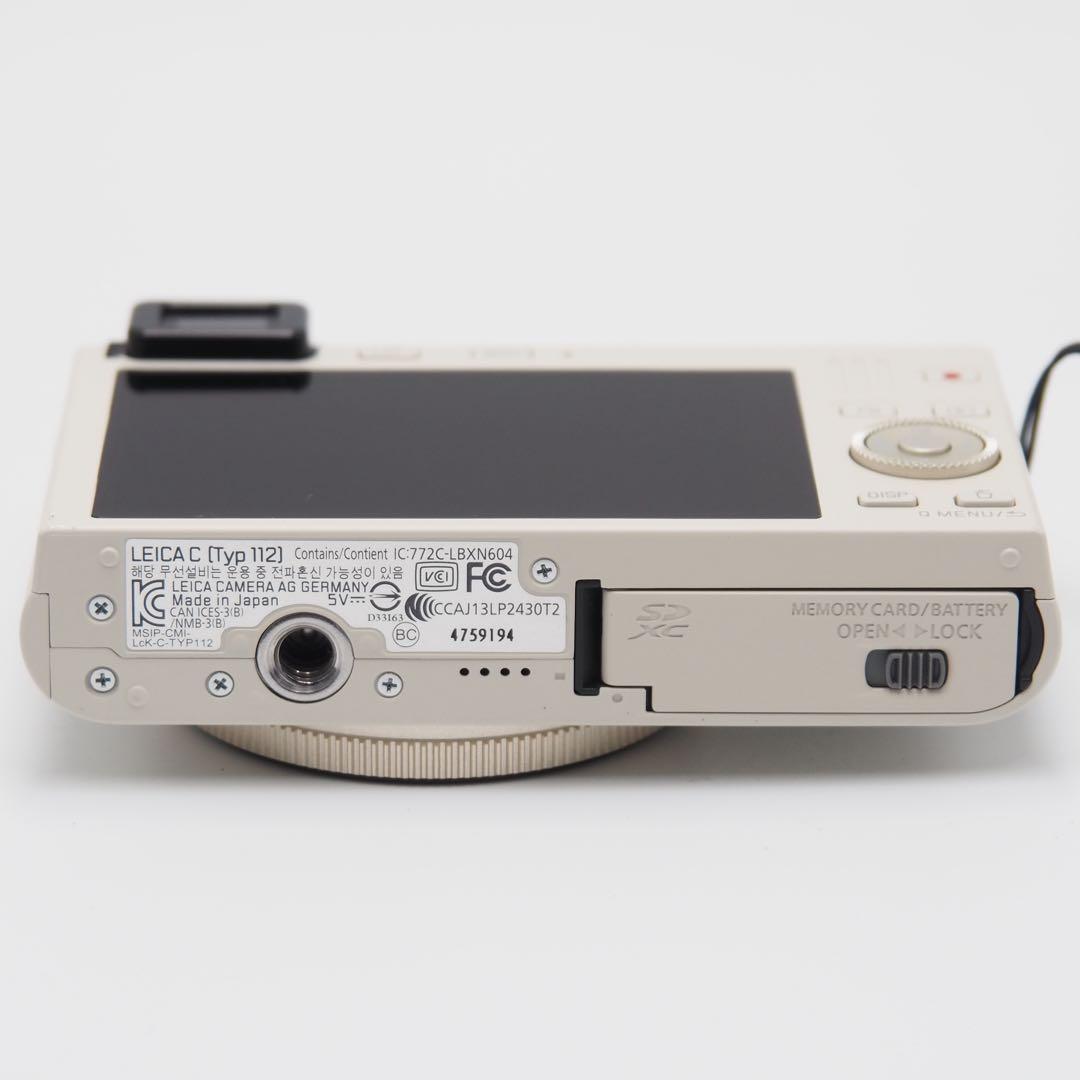 Leica C typ112 ライトゴールド デジタルカメラ 動作良好