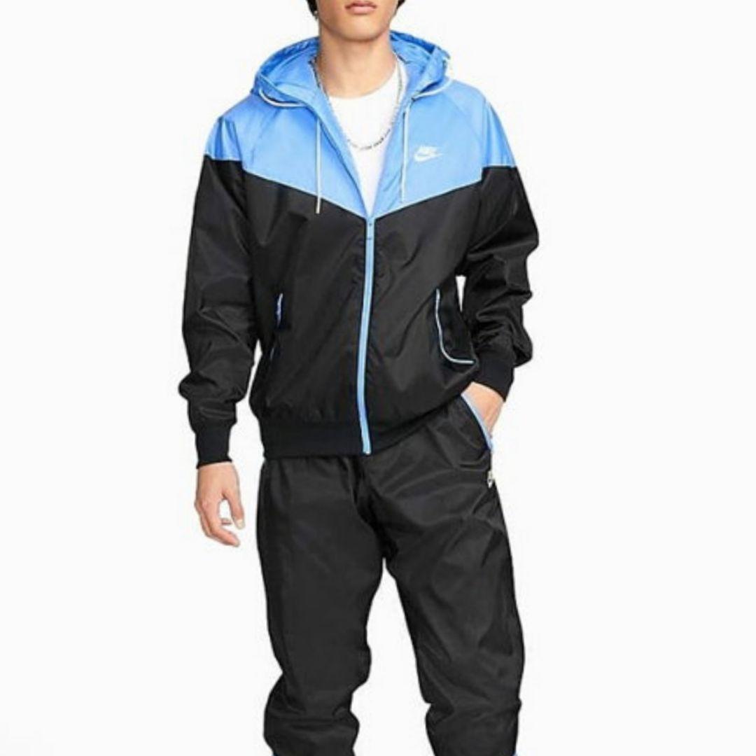 ナイキ UJ ナイロンジャケット アウター パーカー フーディ BL 新品 L