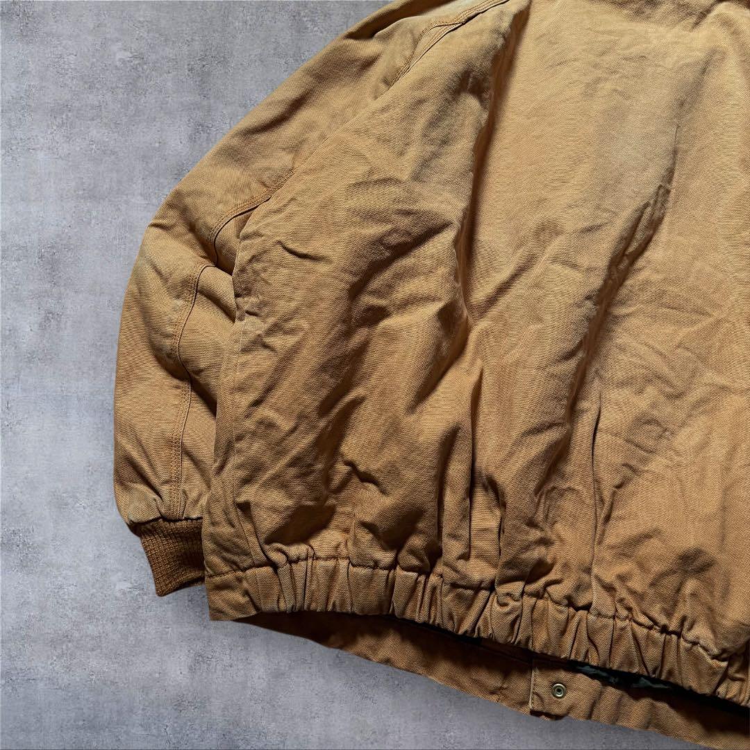 みやっしゅ1883 古着00年代Wallsダックジャケット刺繍ロゴ中綿フェ