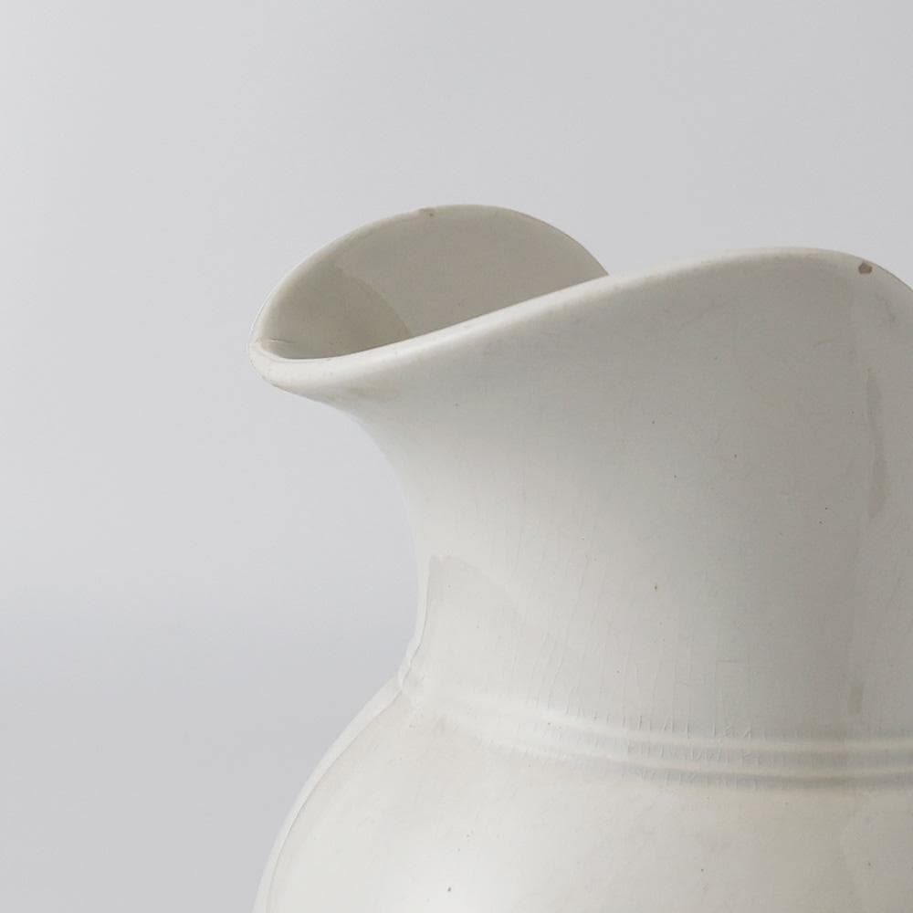 T【希少】フランスアンティーク リネヴィル窯 ピッチャー