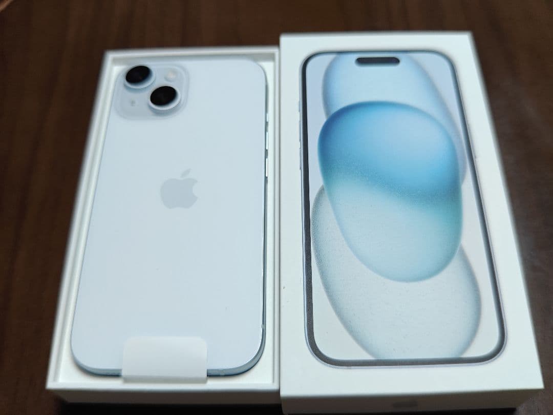 【新品未使用】iPhone15 Blue 128GB SIMフリー