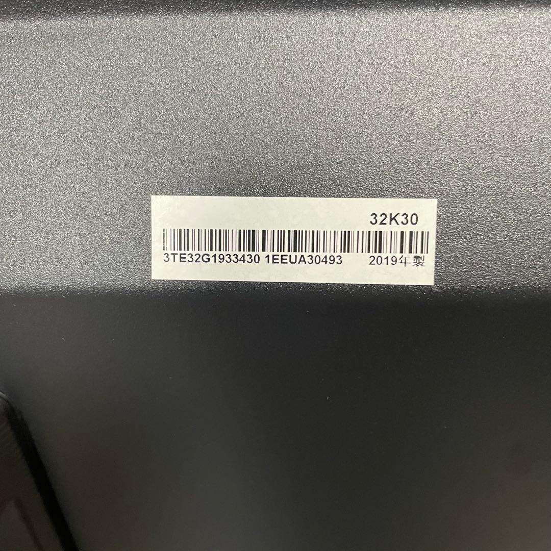 都内23区送料無料✨ハイセンス✨ 32インチ液晶テレビ　32K30 2019年製