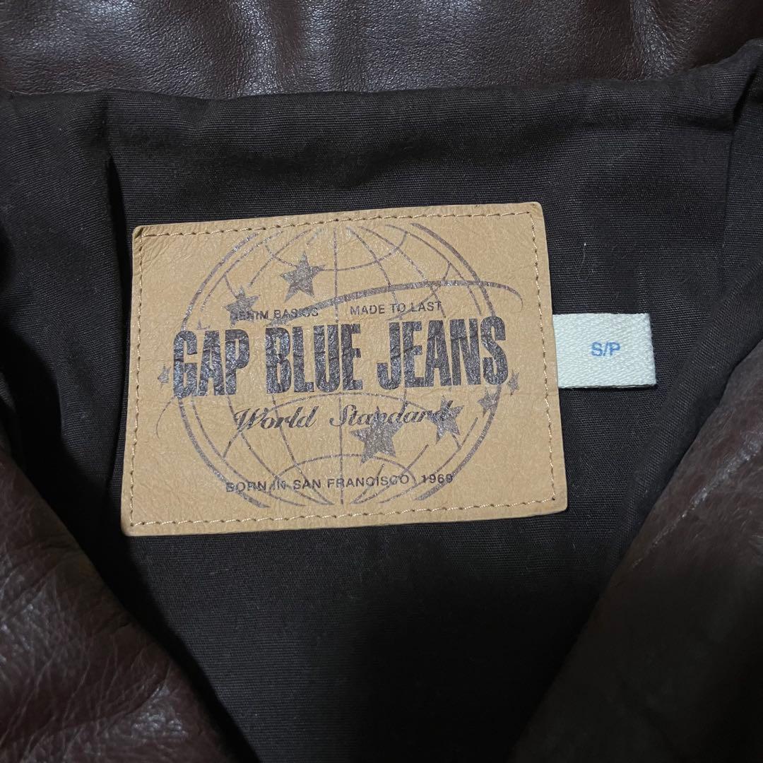 old gap レザー トラッカー ジャケット Sサイズ