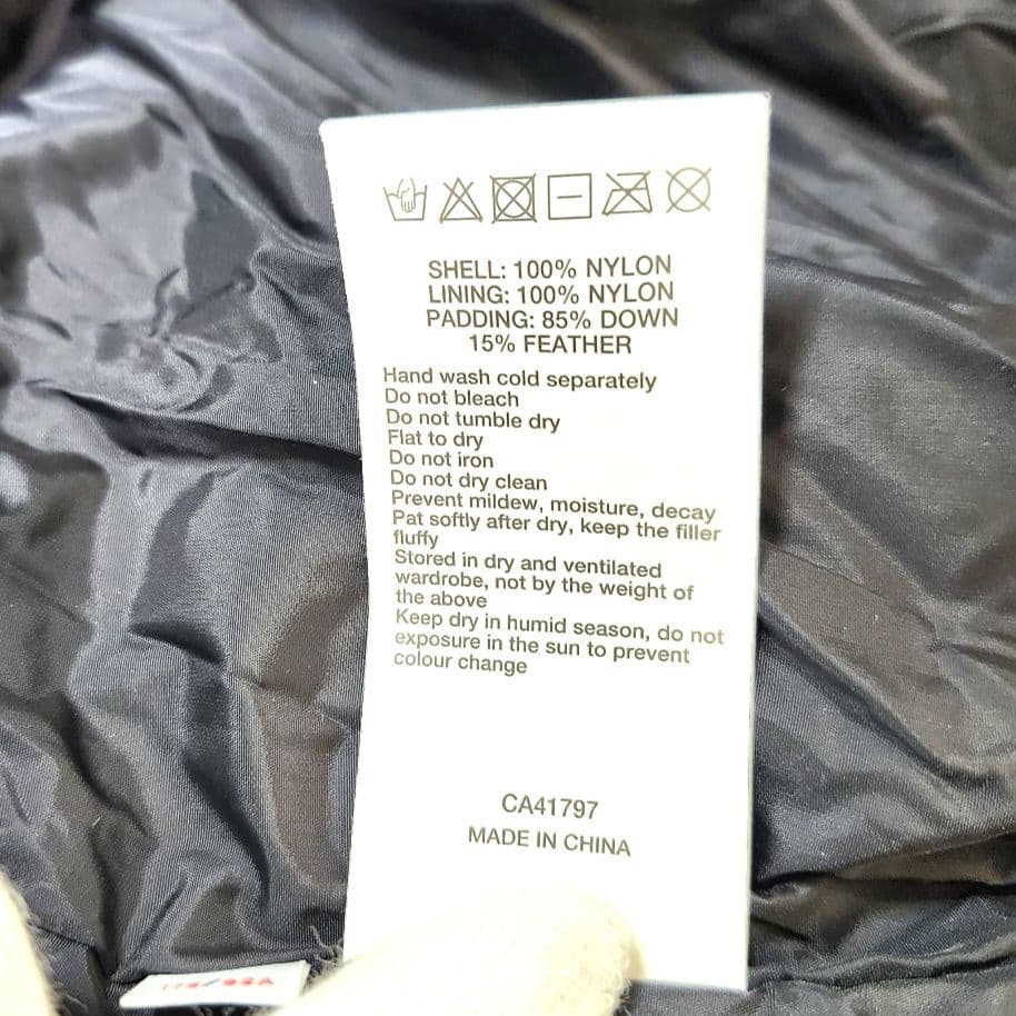 A BATHING APE　アベイシングエイプ　ダウン　アウター　ブラック