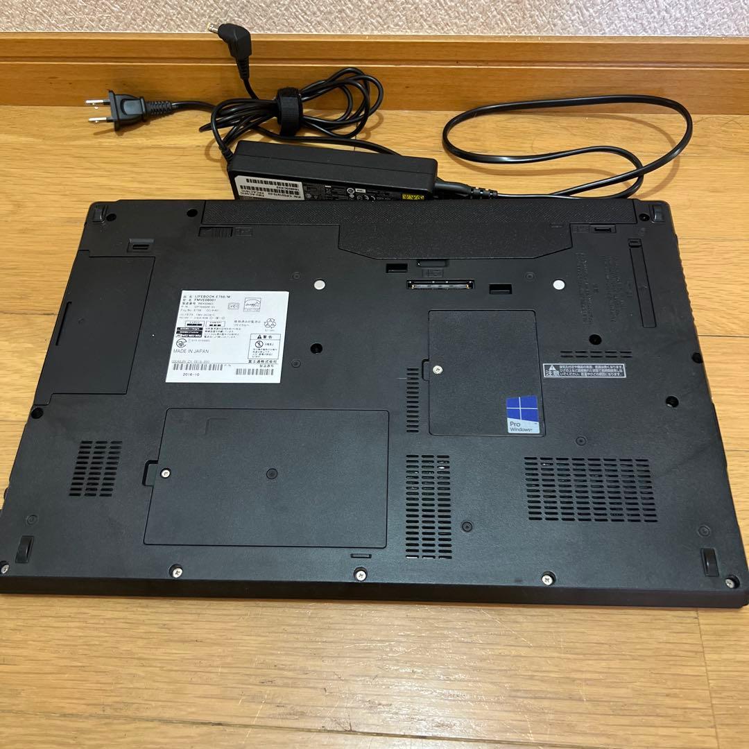 Fujitsu ノートPC Intel Core i5 E756/M