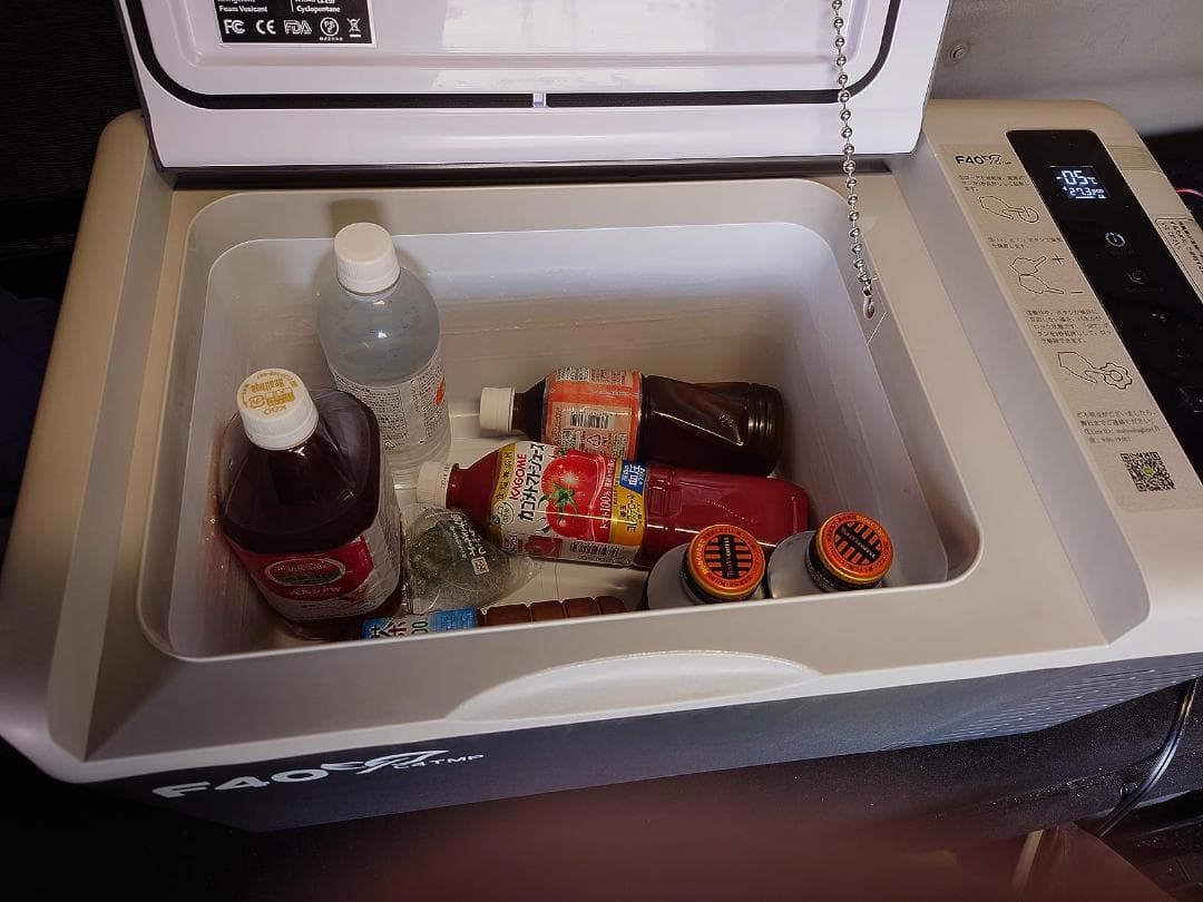 大容量ポータブル冷蔵庫♪急速冷凍&冷蔵