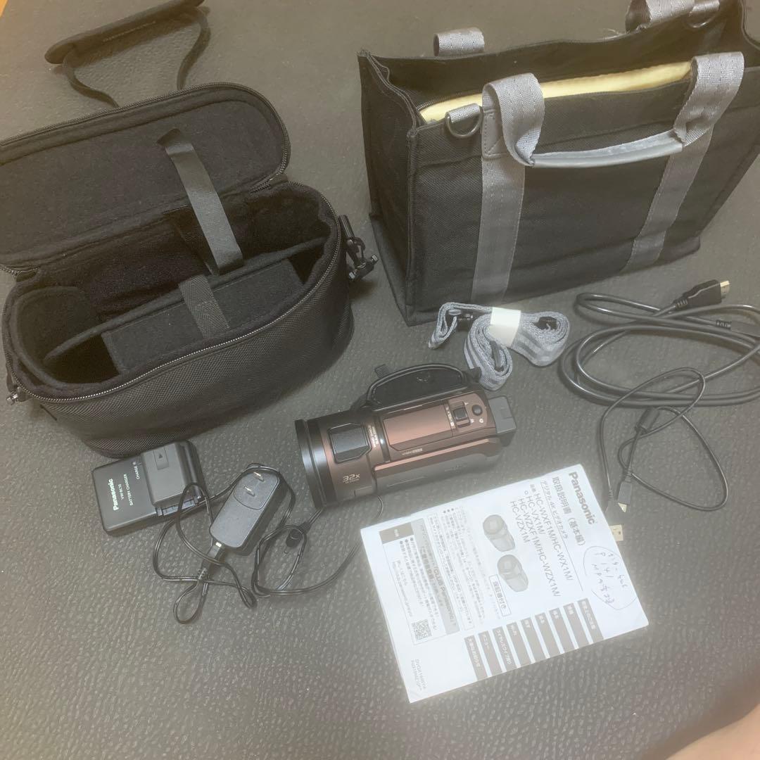 【美品】Panasonic デジタル4K HC-VX1M ビデオカメラ