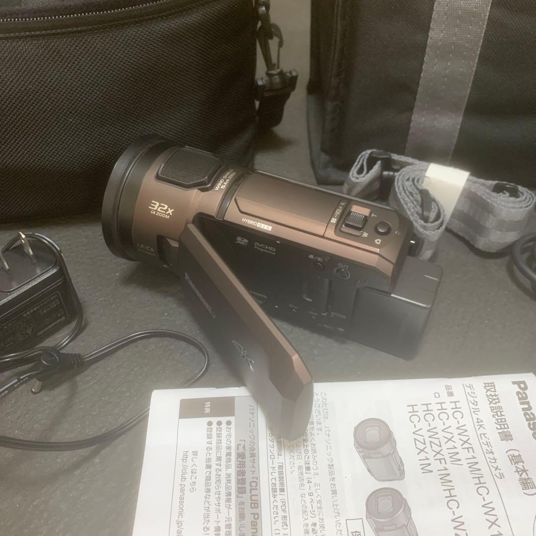 【美品】Panasonic デジタル4K HC-VX1M ビデオカメラ