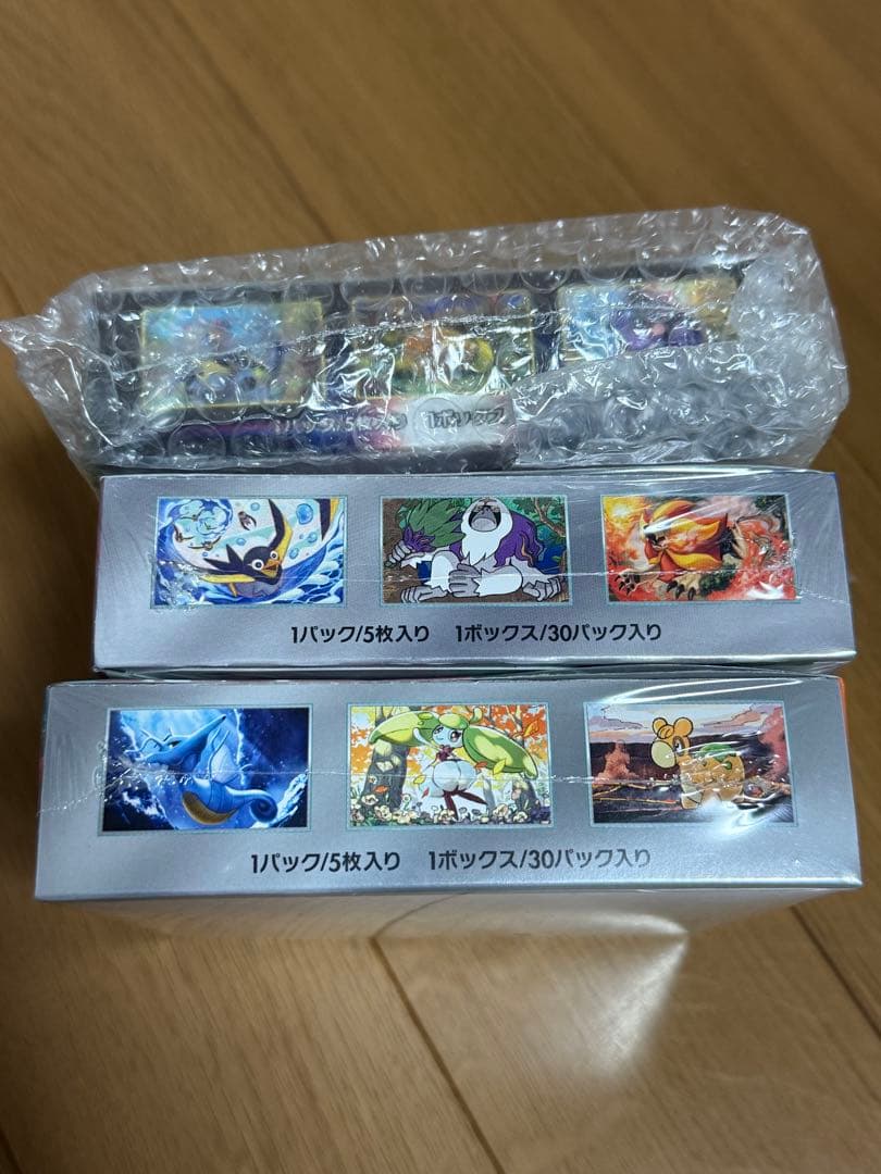 未開封　シュリンク付き　　ポケモンカード　BOX まとめ売り
