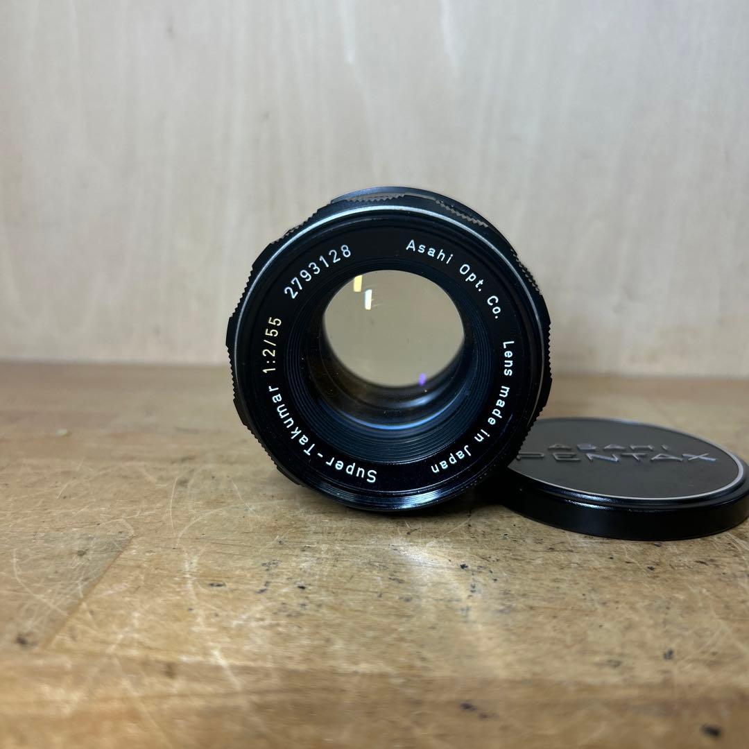 Pentax SP +Super Takumar 55 f2.0 完動品