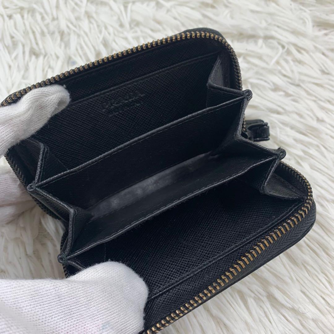 【✨ゴリ✨】 プラダ サフィアーノ ケース ブラック 2MM358