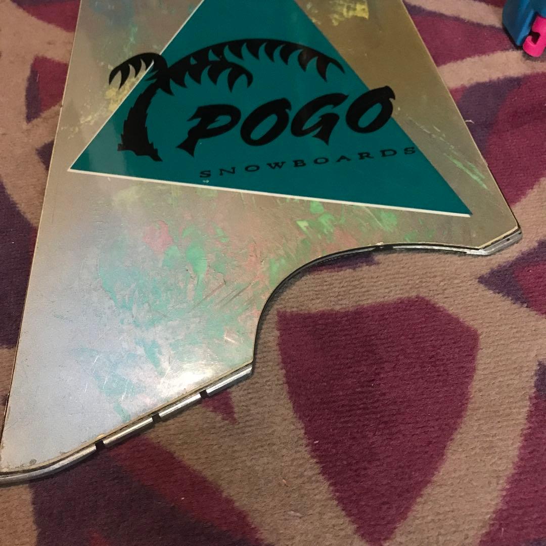 POGO スノーボード　ハードコアフレックスアルペンボード.ビンデング付き
