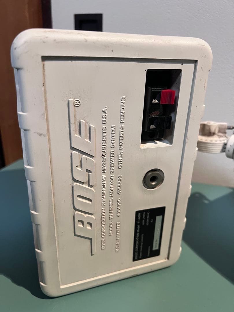 BOSE 111ADW スピーカー ホワイト 取り付け金具付き