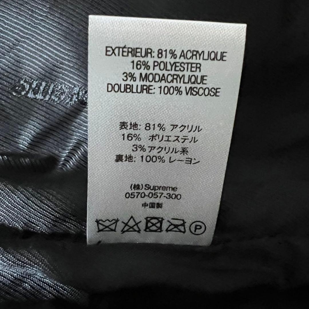 早い者勝ち　美品　Supreme ファージャケット　ブラウン　ペイズリー柄