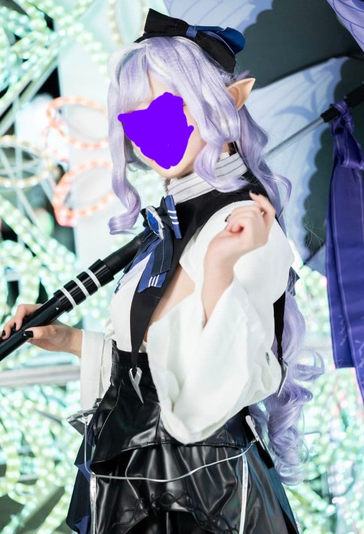 あるみにうむ様お取置:フルセット＋ウィッグ＋傘 ゼンゼロ ビビアン コスプレ