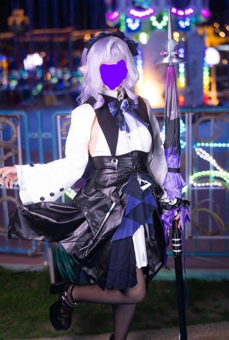 あるみにうむ様お取置:フルセット＋ウィッグ＋傘 ゼンゼロ ビビアン コスプレ