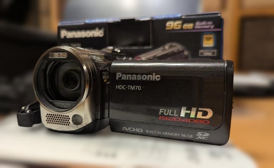 Panasonic パナソニック ビデオカメラ HDC-TM70 美品